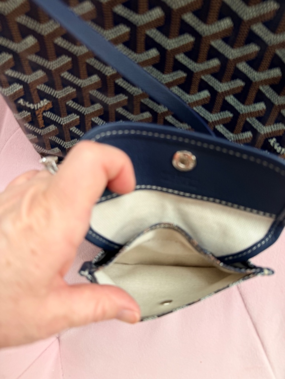 Goyard Mini Anjou Tote Bag - Picture 2 of 14